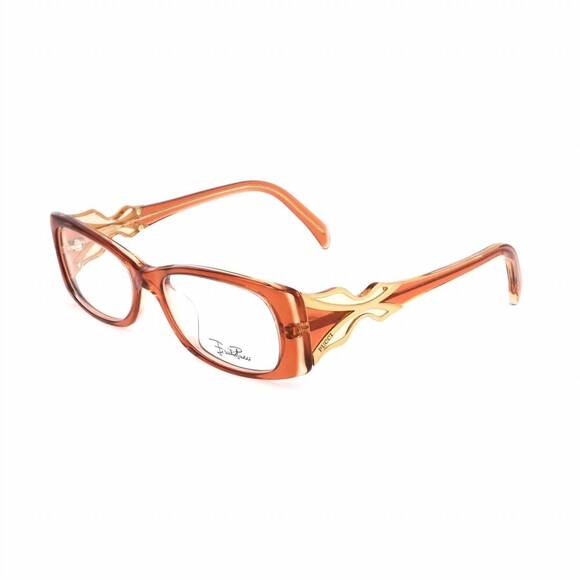 PUCCI Accessories - NEW PUCCI women's rectangular optical frame in orange